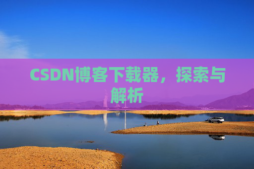 CSDN博客下载器，探索与解析